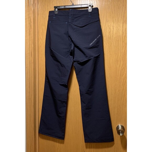 HUDSON’S BAY Co. HBC Vancouver 2010 Olympics Blue Pants Women’s Medium 8/10 RARE - Picture 2 of 12